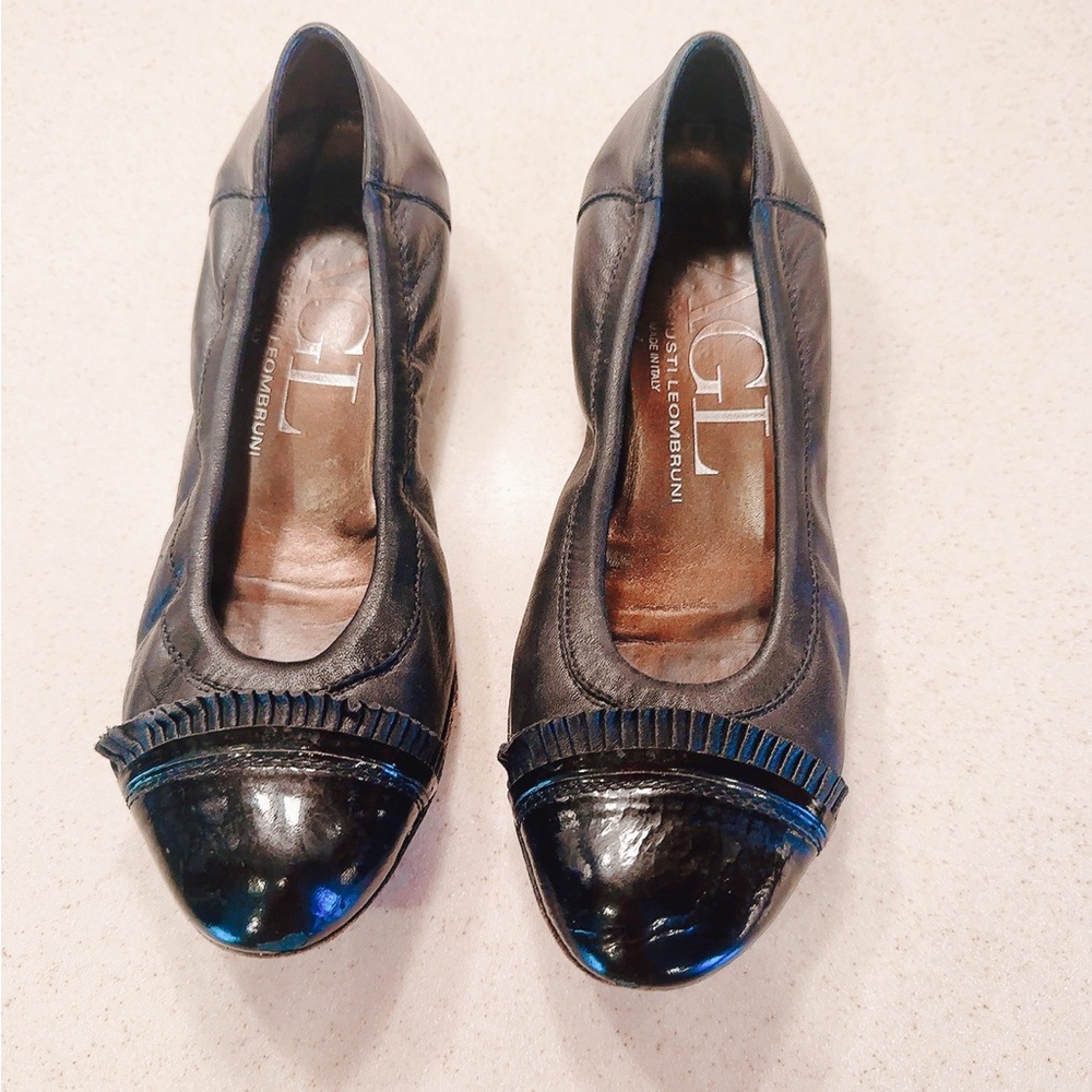 AGL Monika Cap Toe Ballet Flat